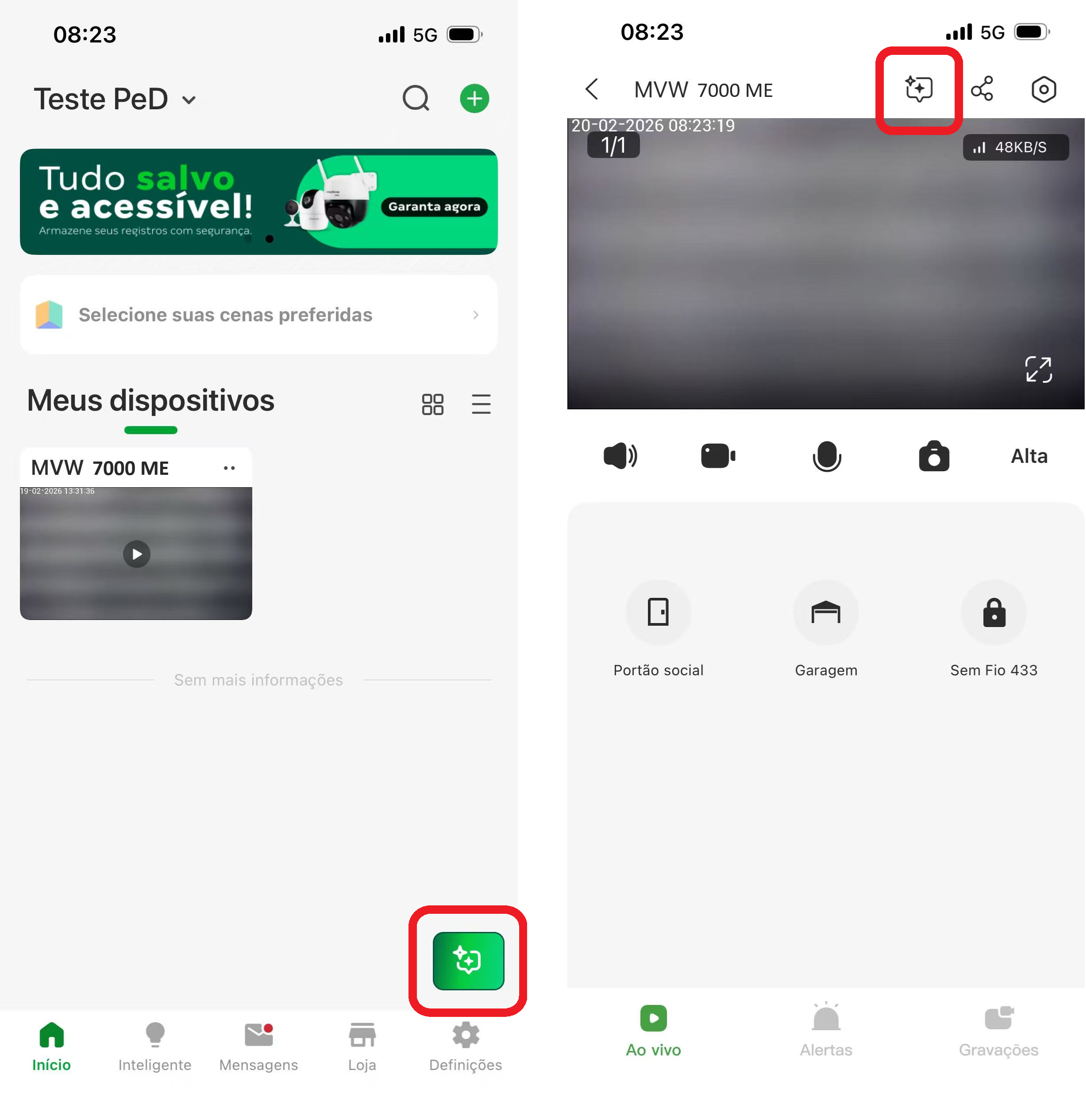 Acesso ao Assistente Virtual